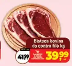 Safra Supermercados Bisteca bovina do contra filé kg oferta