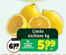Safra Supermercados Limão siciliano kg oferta