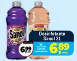 Safra Supermercados Desinfetante Sanol 2L oferta