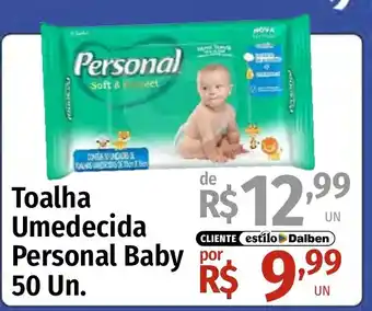 Toalha Umedecida Personal Baby
