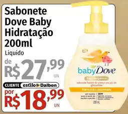 Supermercado Dalben Sabonete dove baby hidratação oferta