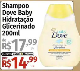 Supermercado Dalben Shampoo dove baby hidratação glicerinado oferta
