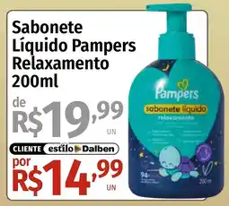 Supermercado Dalben Sabonete Líquido Pampers Relaxamento oferta