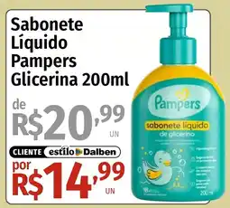 Supermercado Dalben Sabonete Líquido Pampers Glicerina oferta
