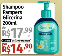 Supermercado Dalben Shampoo Pampers Glicerina oferta