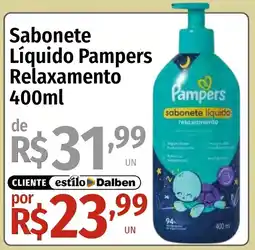 Supermercado Dalben Sabonete Líquido Pampers Relaxamento oferta