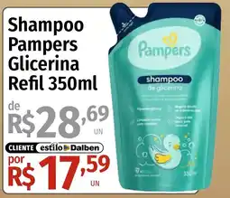 Supermercado Dalben Shampoo Pampers Glicerina Refil oferta