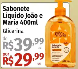 Supermercado Dalben Sabonete Líquido João e Maria oferta