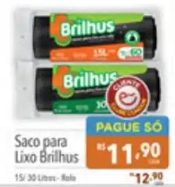 Supermercados Condor Saco para Lixo Brilhus oferta