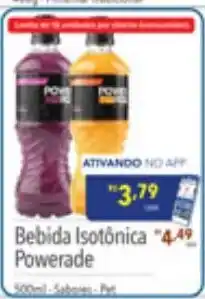 Supermercados Condor Bebida Isotônica Powerade oferta