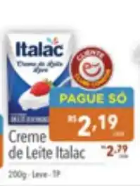 Supermercados Condor Creme de Leite Italac oferta