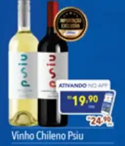 Supermercados Condor Vinho Chileno Psiu oferta