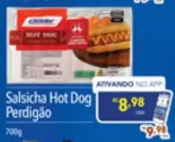 Supermercados Condor Salsicha Hot Dog Perdigão oferta