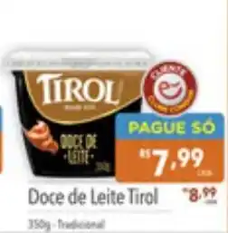 Supermercados Condor Doce de Leite Tirol oferta