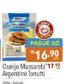Supermercados Condor Queijo Mussarela Argentino Tonutti oferta