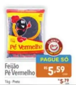 Supermercados Condor Feijão Pé Vermelho oferta