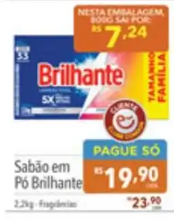 Supermercados Condor Sabão em Pó Brilhante oferta