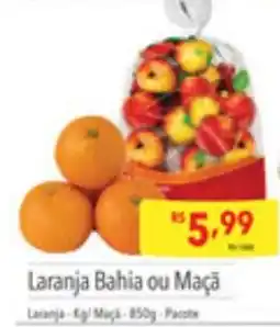 Supermercados Condor Laranja Bahia ou Maçã oferta
