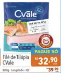 Supermercados Condor Filé de Tilápia Cvale oferta