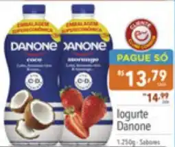 Supermercados Condor Iogurte danone oferta
