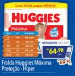 Supermercados Condor Fralda huggies máxima proteção - hiper oferta