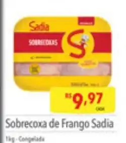 Supermercados Condor Sobrecoxa de Frango Sadia oferta