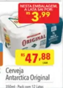 Supermercados Condor Cerveja Antarctica Original oferta