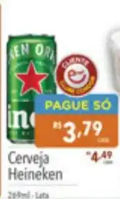 Supermercados Condor Cerveja Heineken oferta