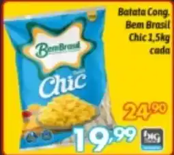 Supermercados Big Compra Batata Cong. Bem Brasil Chic oferta