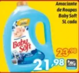 Supermercados Big Compra Amaciante de Roupas Baby Soft oferta
