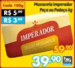 Supermercados Big Compra Mussarela imperador oferta