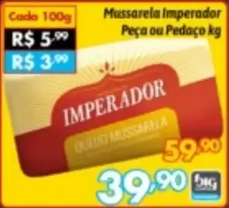 Supermercados Big Compra Mussarela imperador oferta