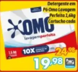 Supermercados Big Compra Detergente em Pó Omo Lavagem Perfeita oferta