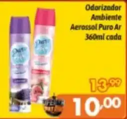 Supermercados Big Compra Odorizador Ambiente Aerosol Puro Ar oferta