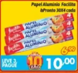 Supermercados Big Compra Papel alumínio facilita oferta