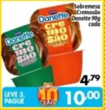 Supermercados Big Compra Danette cremoso oferta