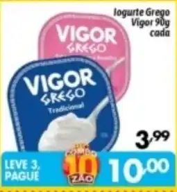 Supermercados Big Compra Jogurte grego vigor oferta