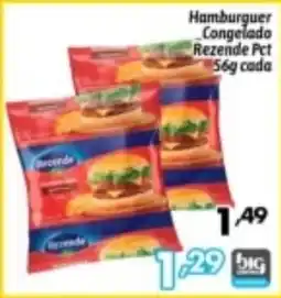 Supermercados Big Compra Hamburguer Congelado Rezende Pct oferta