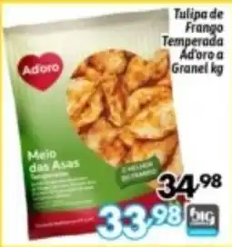 Supermercados Big Compra Tulipa de Frango Temperada Adoro a Granel oferta