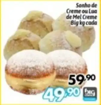 Sonho de Creme ou Lua de Mel Creme Big