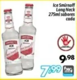 Supermercados Big Compra Ice Smirnoff Long Neck oferta