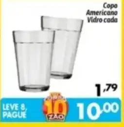 Supermercados Big Compra Copo Americano Vidro oferta