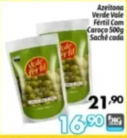 Supermercados Big Compra Azeitona verde vale fértil com caroço oferta