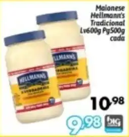 Supermercados Big Compra Maionese hellmann's tradicional oferta