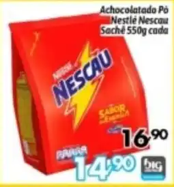 Supermercados Big Compra Achocolatado Pó Nestlé Nescau oferta