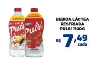 Bebida láctea resfriada pulsi