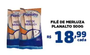 Filé de merluza planalto