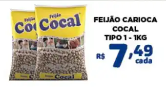 Feijão carioca cocal tipo 1
