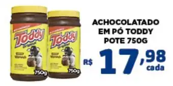 Achocolatado em pó toddy