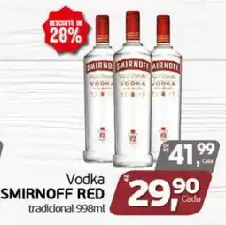 Cometa Supermercados Vodka smirnoff red tradicional oferta